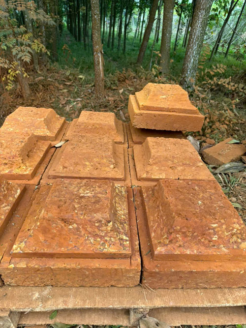 hình ảnh gạch đá ong trang trí