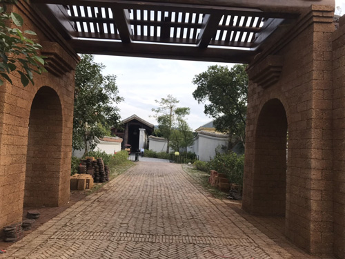 Công trình đá ong tại Yên Tử